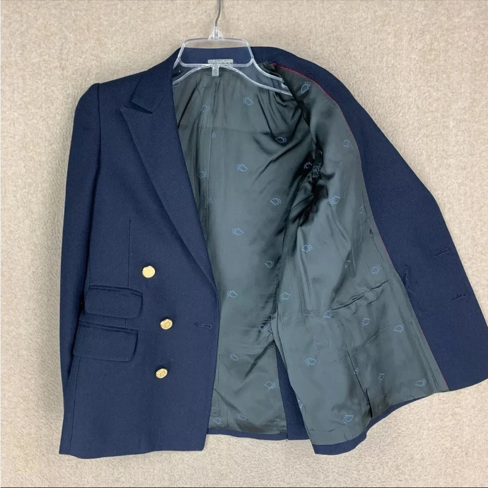 Gorgeous Christian Dior vintage blue blazer